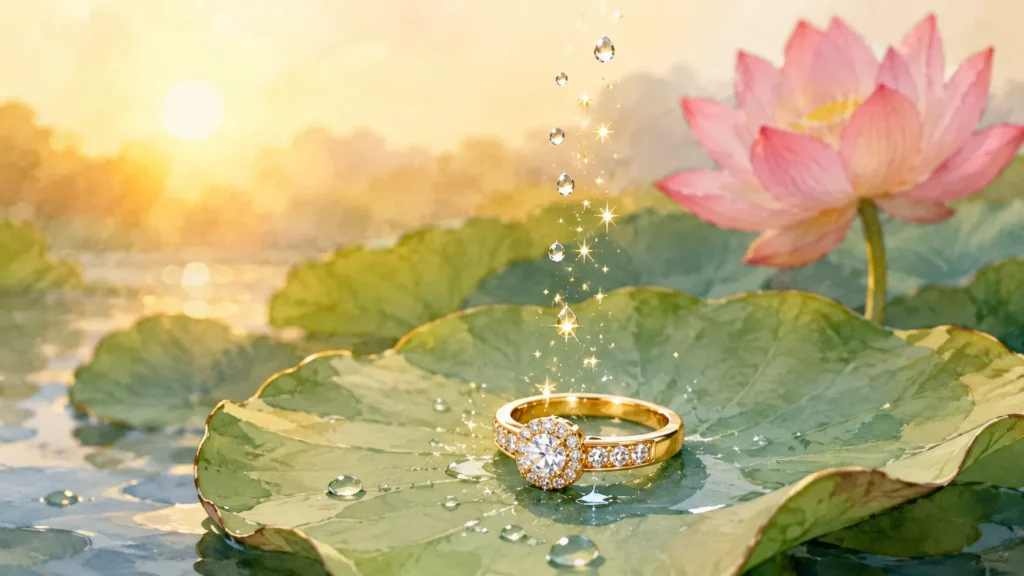 How to Clean Gold and Diamond Ring